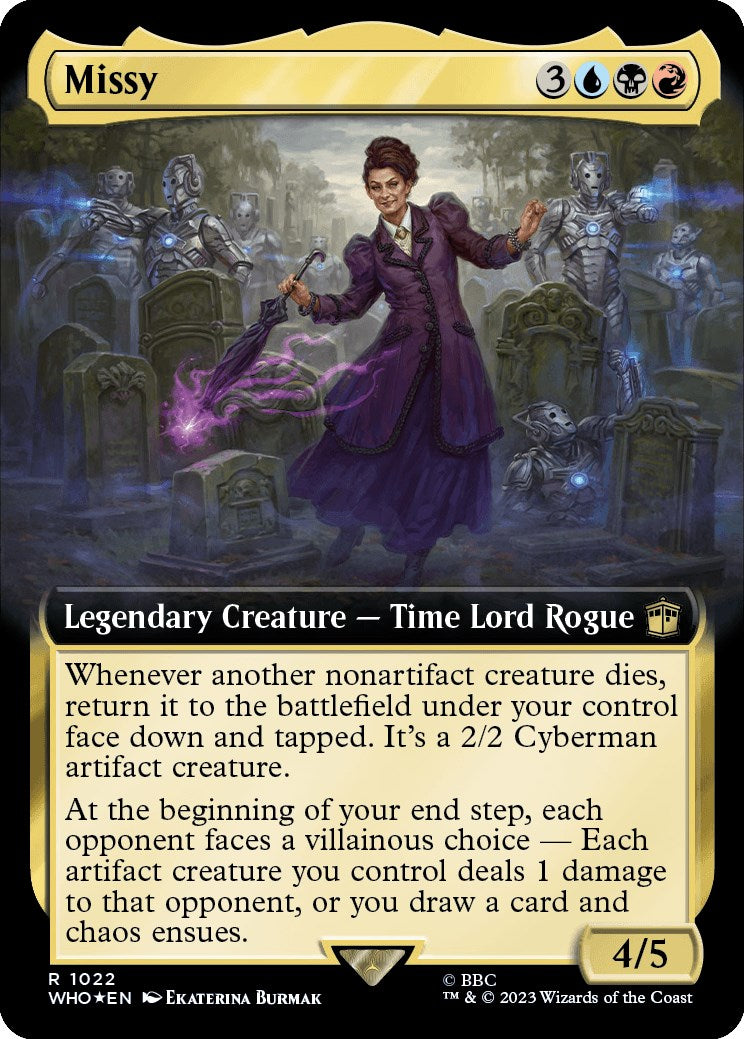 Missy (Extended Art) (Surge Foil) [Doctor Who] | D20 Games