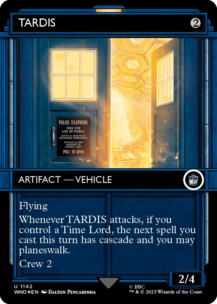 TARDIS (Showcase) (Surge Foil) [Doctor Who] | D20 Games