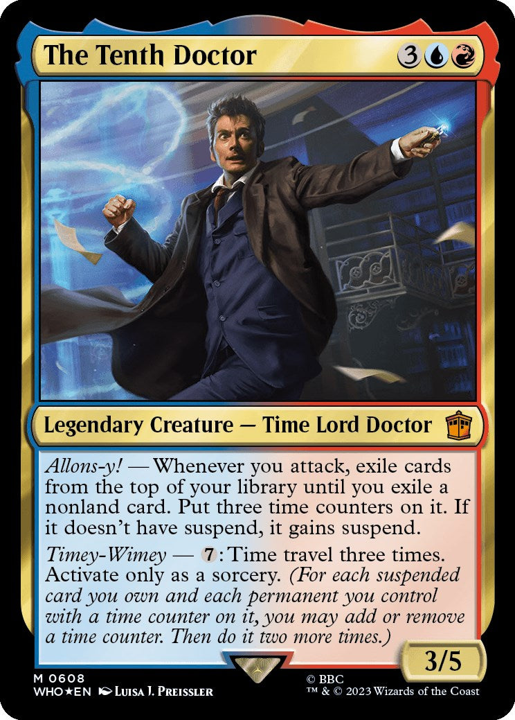 The Tenth Doctor (Surge Foil) [Doctor Who] | D20 Games