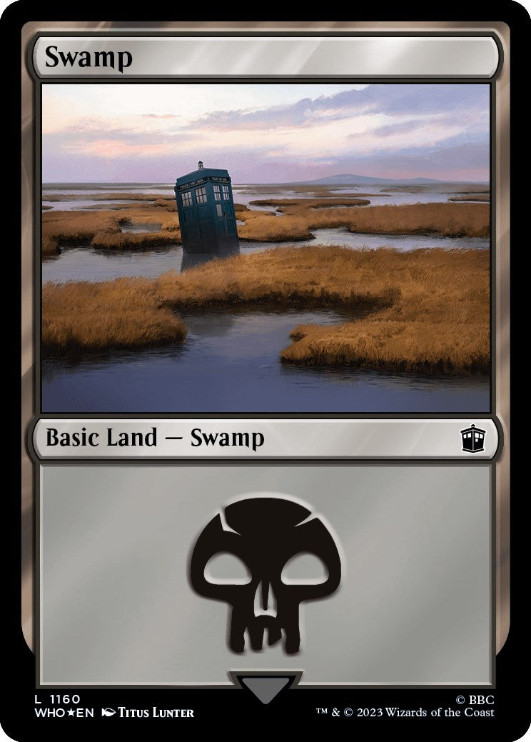 Swamp (1160) (Surge Foil) [Doctor Who] | D20 Games