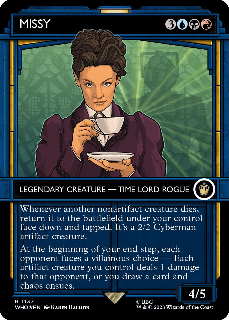 Missy (Showcase) (Surge Foil) [Doctor Who] | D20 Games