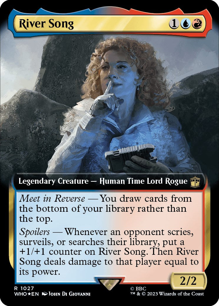 River Song (Extended Art) (Surge Foil) [Doctor Who] | D20 Games