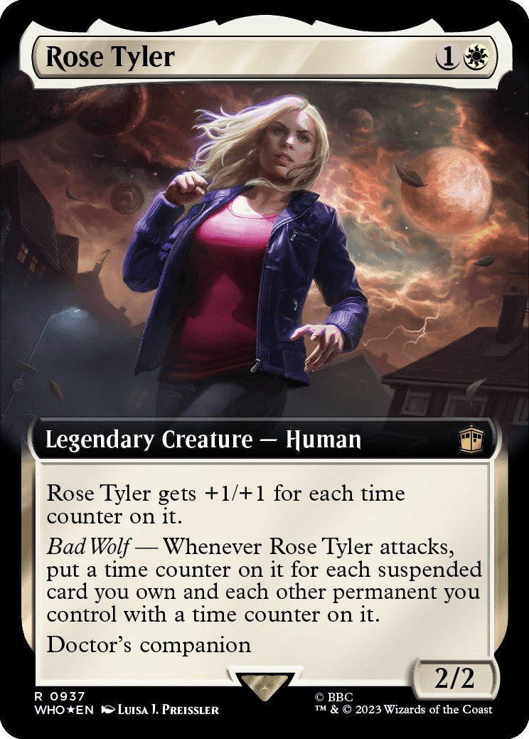 Rose Tyler (Extended Art) (Surge Foil) [Doctor Who] | D20 Games