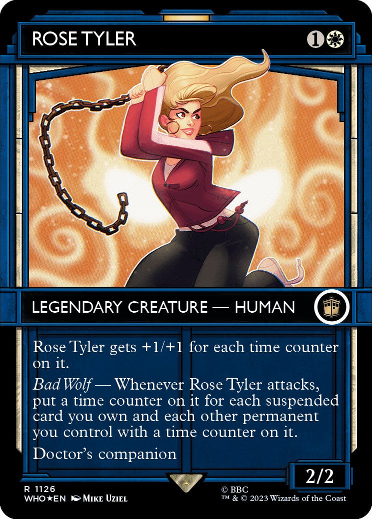 Rose Tyler (Showcase) (Surge Foil) [Doctor Who] | D20 Games