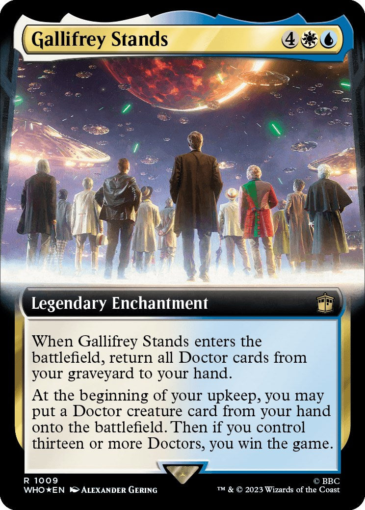 Gallifrey Stands (Extended Art) (Surge Foil) [Doctor Who] | D20 Games