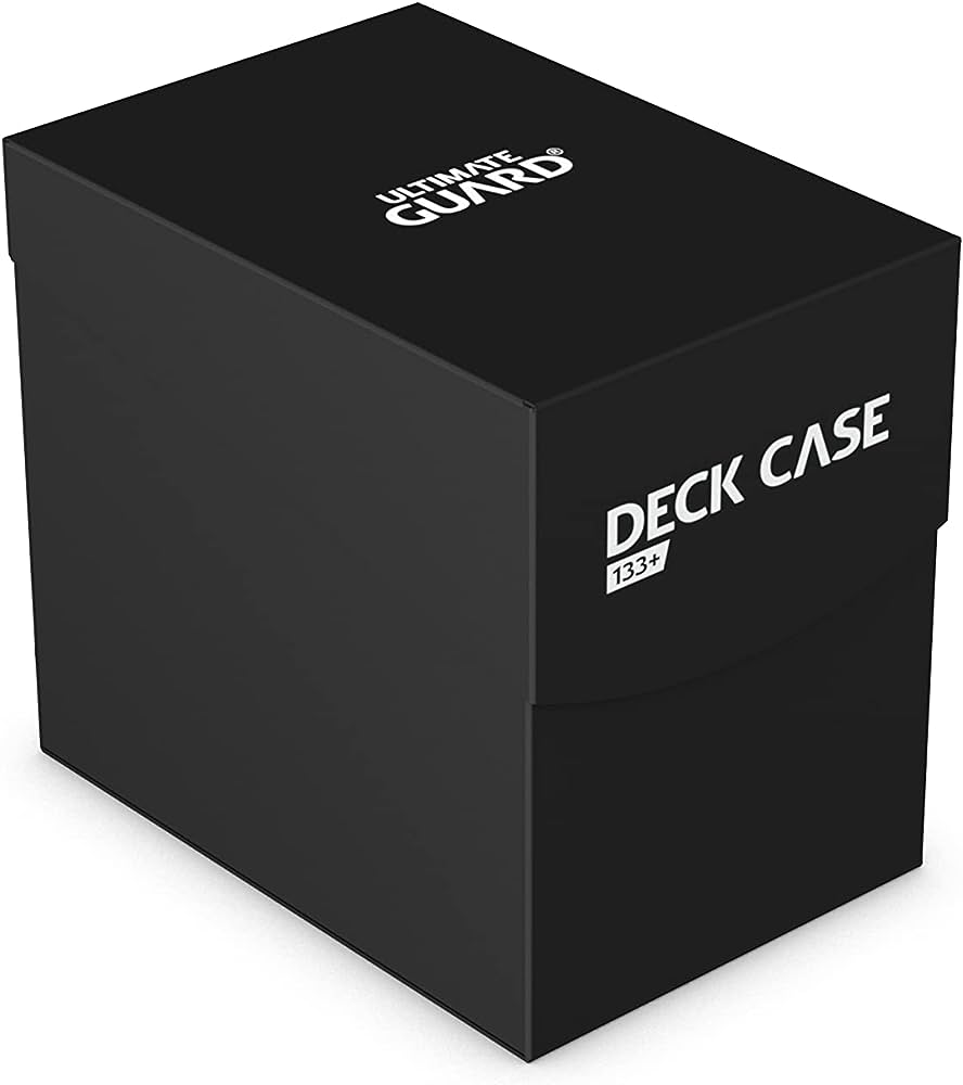 Ultimate Guard 133+ Deck Case - Black | D20 Games