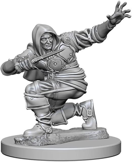 NECA Pathfinder Deep Cuts Unpainted Miniatures: Wave 1: Human Male Rogue