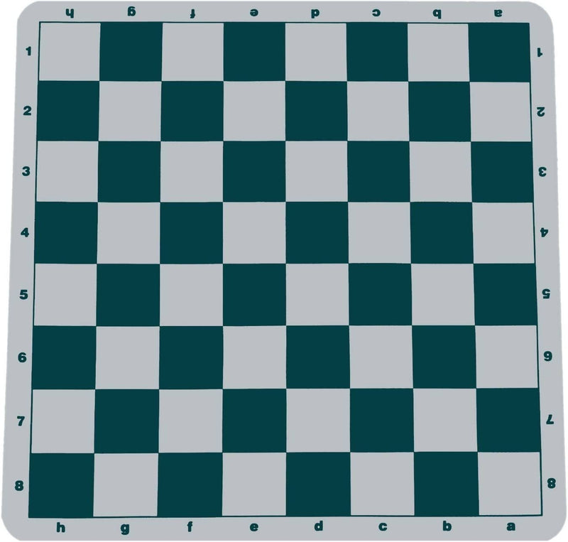 Ultimate Tournament Silicone Chess Set - Green, 4 in. King