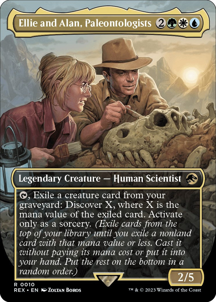 Ellie and Alan, Paleontologists (Borderless) [Jurassic World Collection] | D20 Games