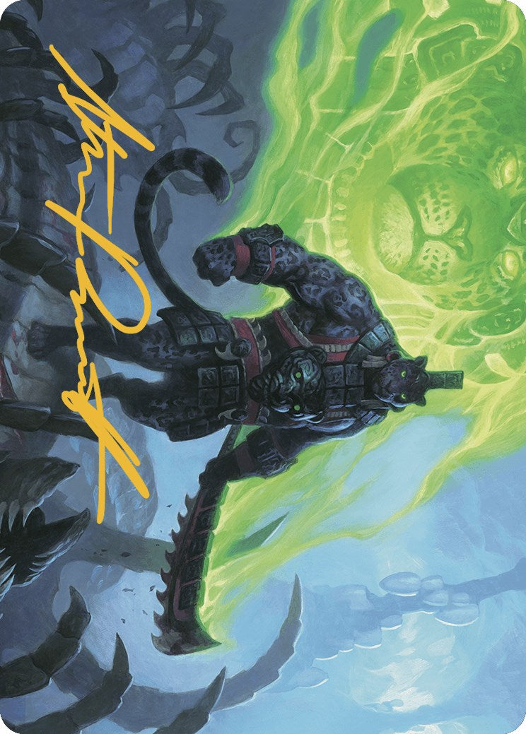 Malamet Veteran Art Card (Gold-Stamped Signature) [The Lost Caverns of Ixalan Art Series] | D20 Games