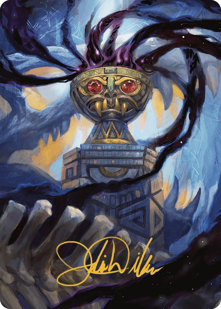 Chalice of the Void Art Card (Gold-Stamped Signature) [The Lost Caverns of Ixalan Art Series] | D20 Games