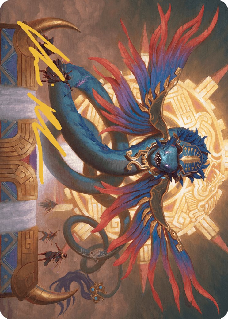 Ojer Pakpatiq, Deepest Epoch Art Card (13/81) (Gold-Stamped Signature) [The Lost Caverns of Ixalan Art Series] | D20 Games