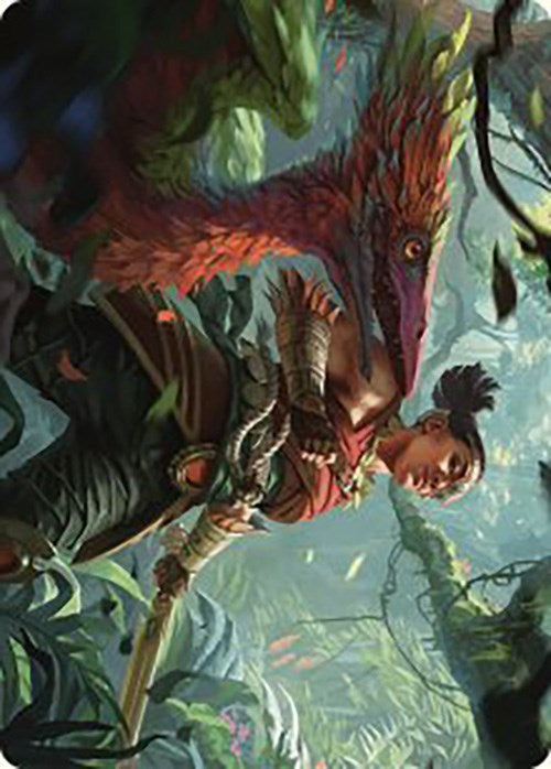 Wayta, Trainer Prodigy Art Card [The Lost Caverns of Ixalan Art Series] | D20 Games