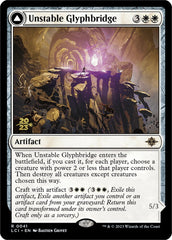 Unstable Glyphbridge // Sandswirl Wanderglyph [The Lost Caverns of Ixalan Prerelease Cards] | D20 Games