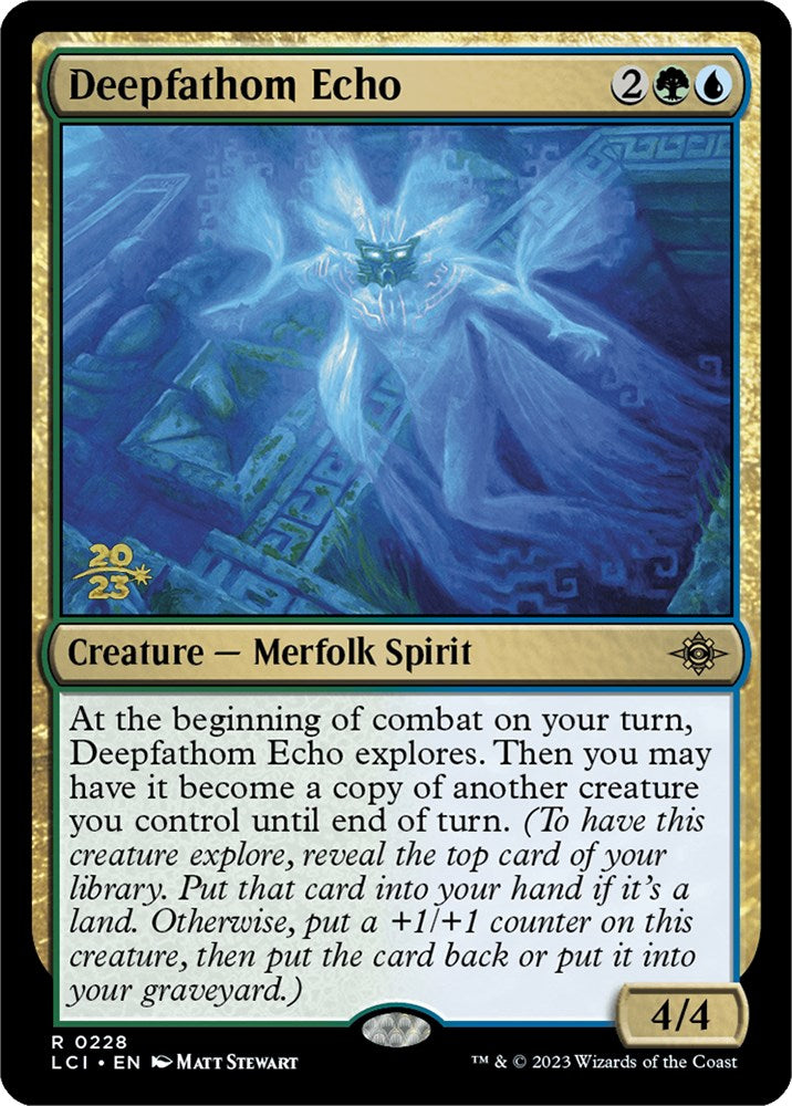 Deepfathom Echo [The Lost Caverns of Ixalan Prerelease Cards] | D20 Games