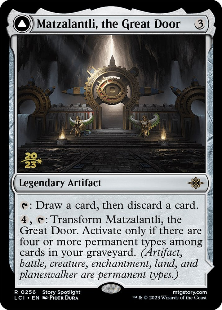 Matzalantli, the Great Door // The Core [The Lost Caverns of Ixalan Prerelease Cards] | D20 Games