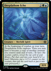 Deepfathom Echo (Promo Pack) [The Lost Caverns of Ixalan Promos] | D20 Games