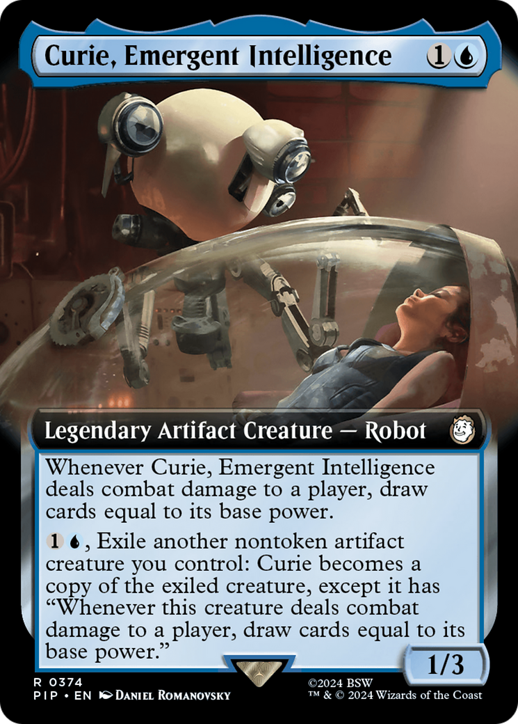 Curie, Emergent Intelligence (Extended Art) [Fallout] | D20 Games