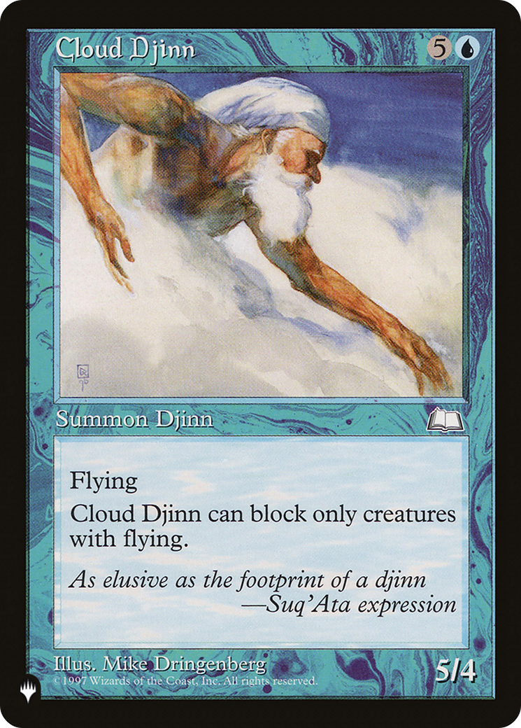 Cloud Djinn [The List] | D20 Games