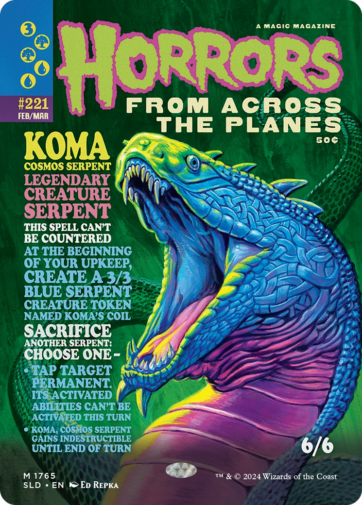 Koma, Cosmos Serpent [Secret Lair Drop Series] | D20 Games