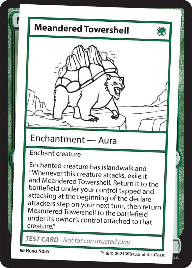 Meandered Towershell [Mystery Booster 2 Playtest Cards] | D20 Games