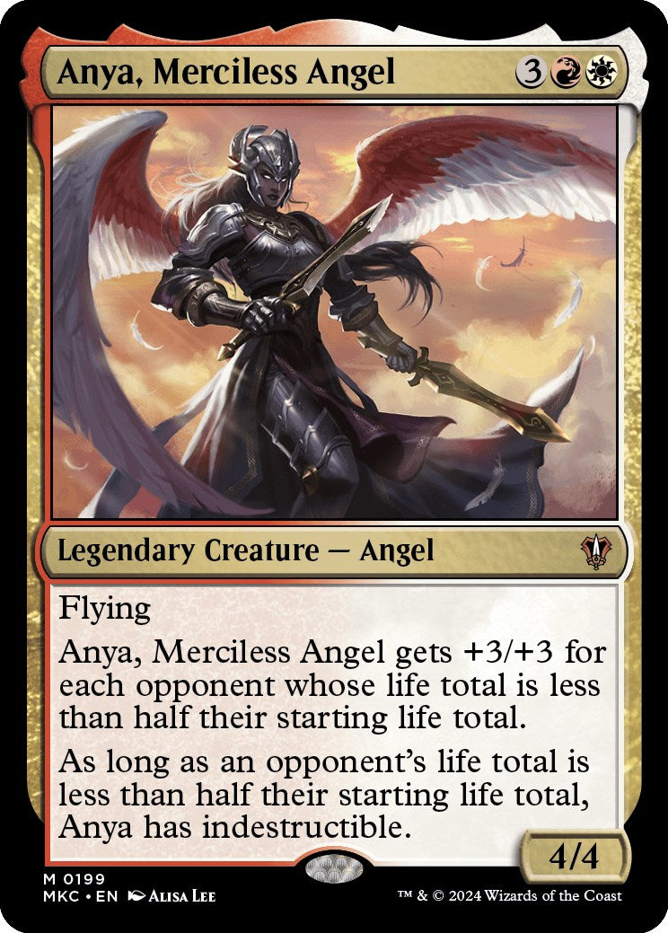 Anya, Merciless Angel [Murders at Karlov Manor Commander] | D20 Games