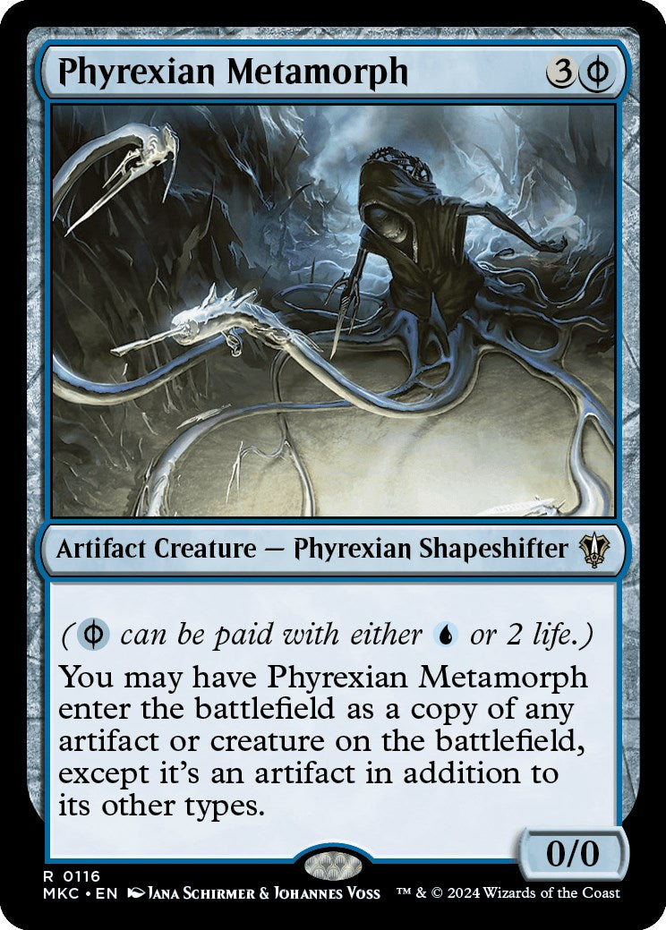 Phyrexian Metamorph [Murders at Karlov Manor Commander] | D20 Games