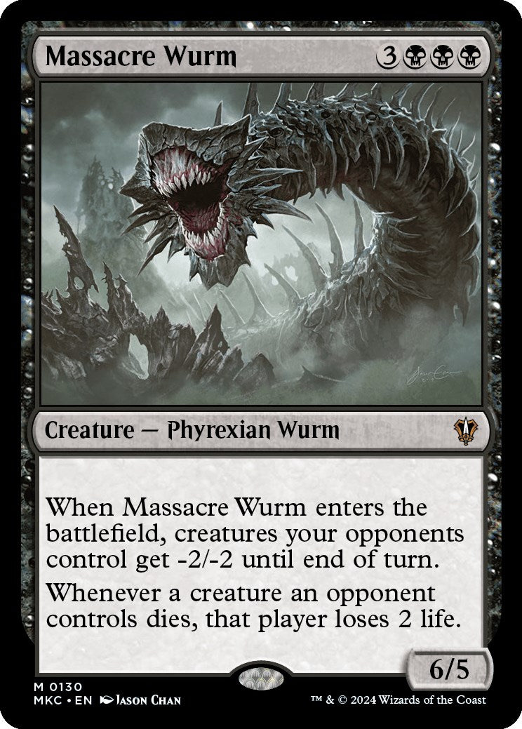 Massacre Wurm [Murders at Karlov Manor Commander] | D20 Games