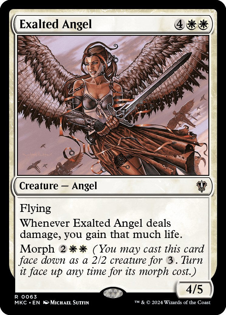 Exalted Angel [Murders at Karlov Manor Commander] | D20 Games