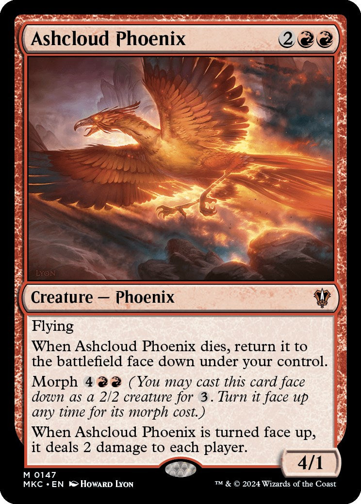 Ashcloud Phoenix [Murders at Karlov Manor Commander] | D20 Games