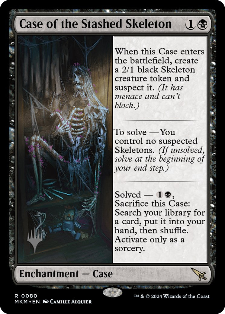 Case of the Stashed Skeleton (Promo Pack) [Murders at Karlov Manor Promos] | D20 Games