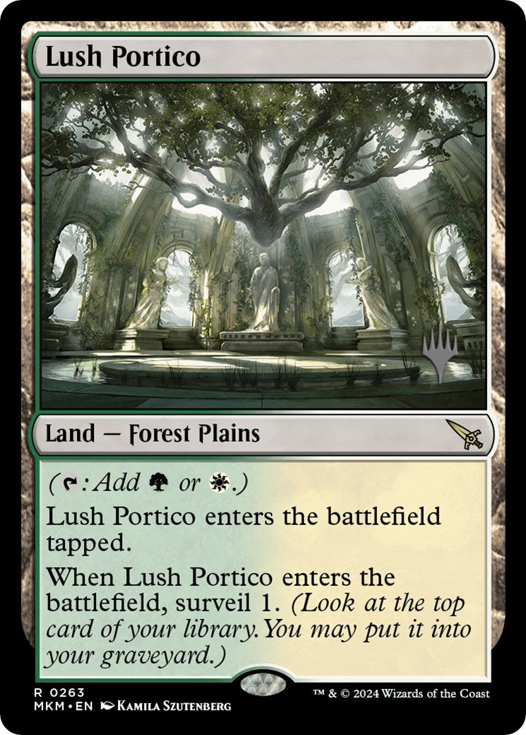 Lush Portico (Promo Pack) [Murders at Karlov Manor Promos] | D20 Games