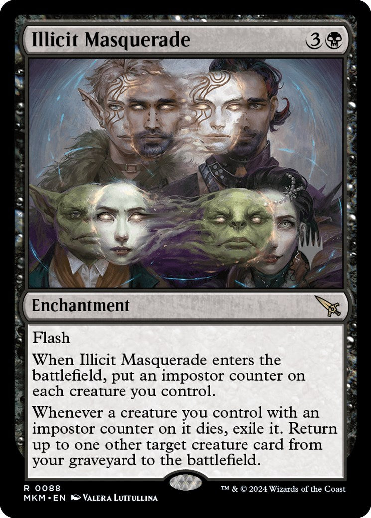 Illicit Masquerade (Promo Pack) [Murders at Karlov Manor Promos] | D20 Games