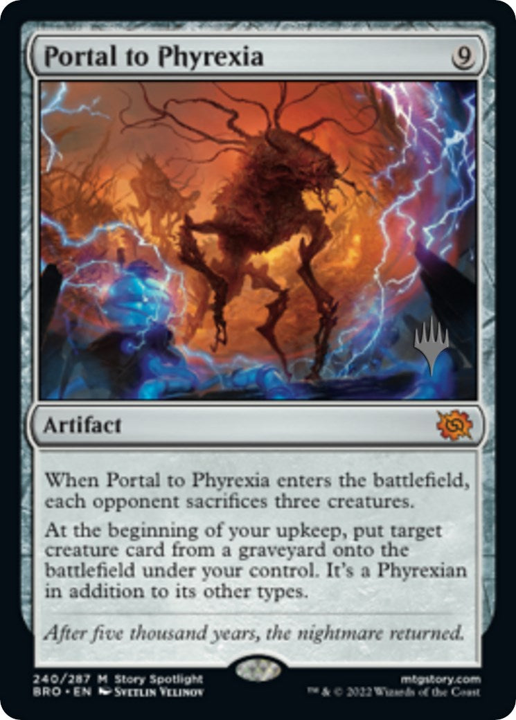 Portal to Phyrexia (Promo Pack) [The Brothers' War Promos] | D20 Games