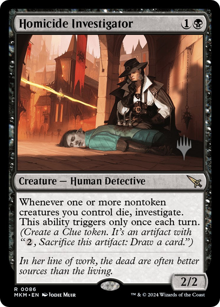 Homicide Investigator (Promo Pack) [Murders at Karlov Manor Promos] | D20 Games