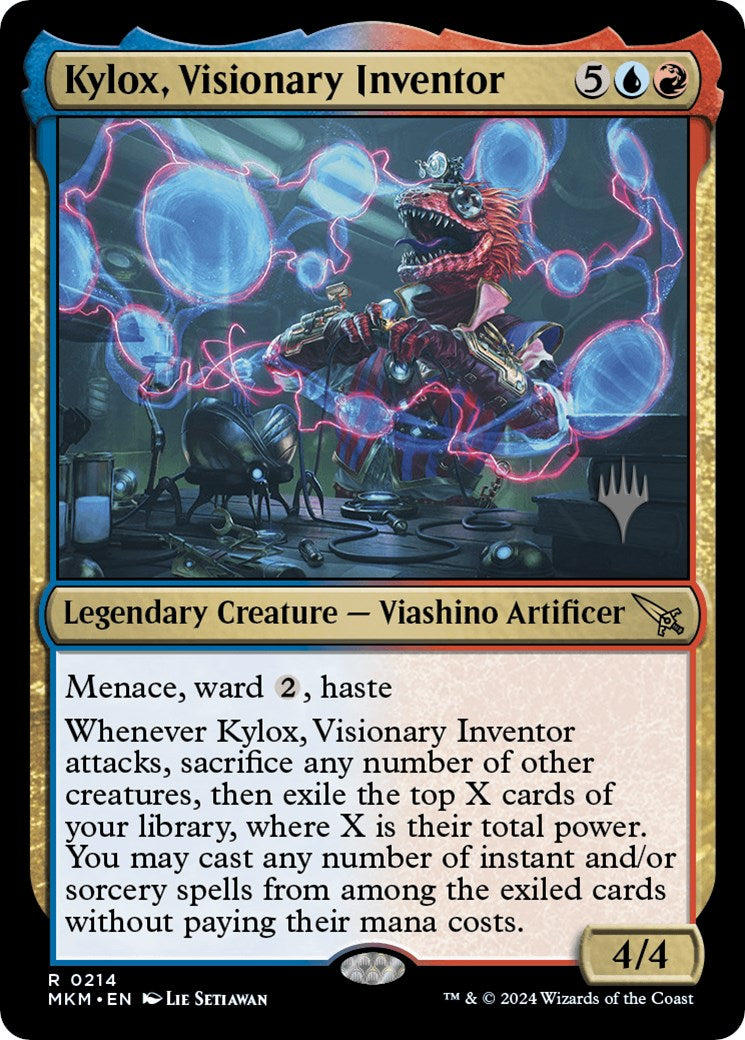 Kylox, Visionary Inventor (Promo Pack) [Murders at Karlov Manor Promos] | D20 Games