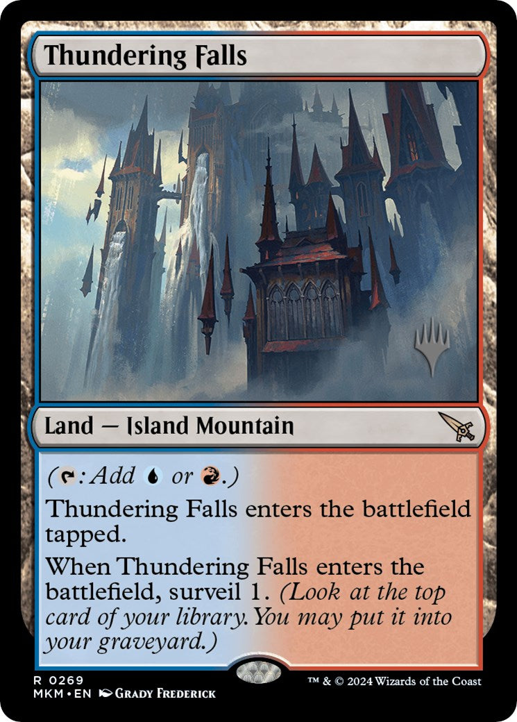 Thundering Falls (Promo Pack) [Murders at Karlov Manor Promos] | D20 Games