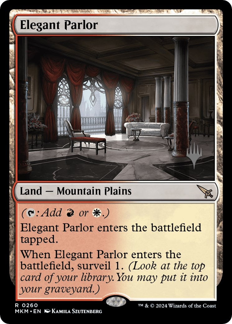 Elegant Parlor (Promo Pack) [Murders at Karlov Manor Promos] | D20 Games