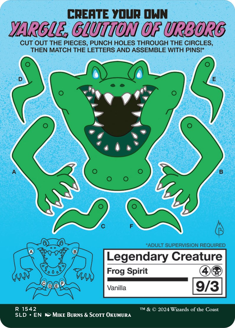 Yargle, Glutton of Urborg [Secret Lair Drop Series] | D20 Games