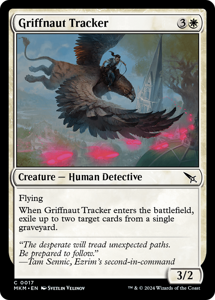 Griffnaut Tracker [Murders at Karlov Manor] | D20 Games