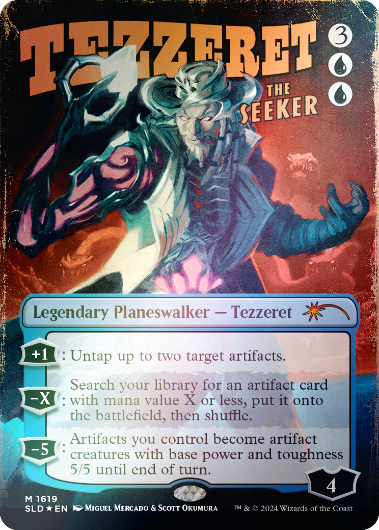 Tezzeret the Seeker (1619) (Rainbow Foil) [Secret Lair Drop Series] | D20 Games