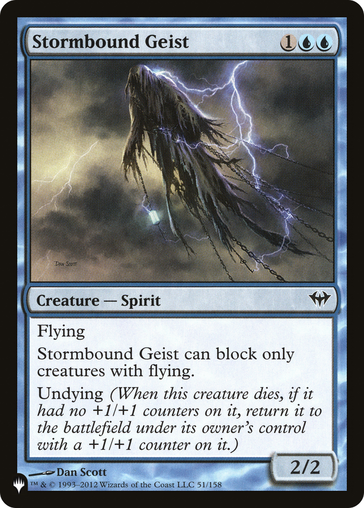 Stormbound Geist [The List Reprints] | D20 Games