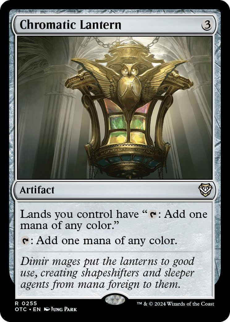 Chromatic Lantern [Outlaws of Thunder Junction Commander] | D20 Games
