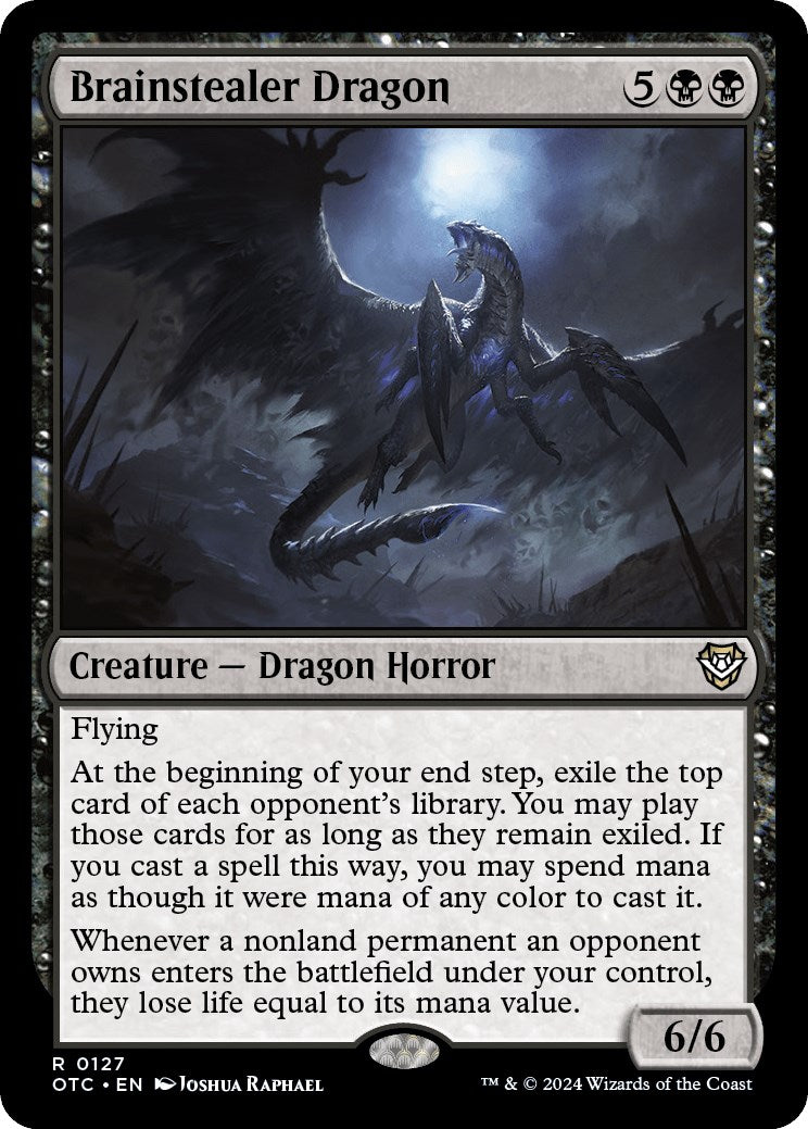 Brainstealer Dragon [Outlaws of Thunder Junction Commander] | D20 Games