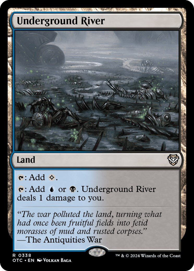 Underground River [Outlaws of Thunder Junction Commander] | D20 Games