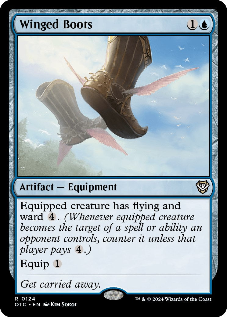 Winged Boots [Outlaws of Thunder Junction Commander] | D20 Games