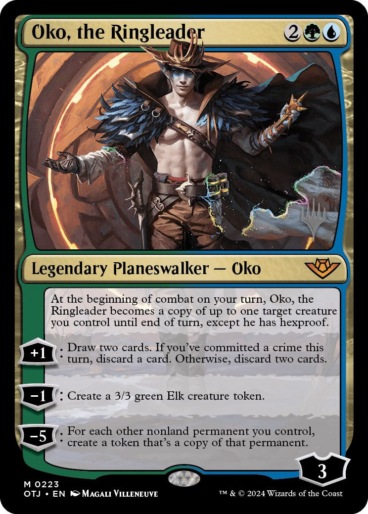 Oko, the Ringleader (Promo Pack) [Outlaws of Thunder Junction Promos] | D20 Games