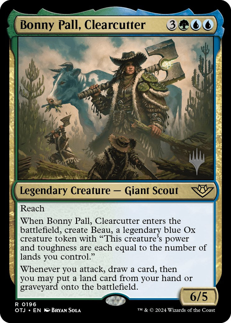 Bonny Pall, Clearcutter (Promo Pack) [Outlaws of Thunder Junction Promos] | D20 Games