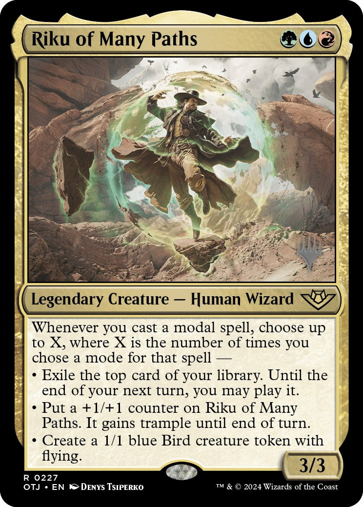 Riku of Many Paths (Promo Pack) [Outlaws of Thunder Junction Promos] | D20 Games