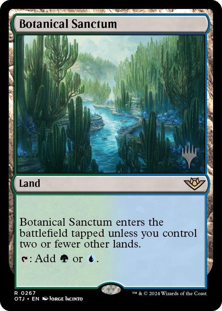 Botanical Sanctum (Promo Pack) [Outlaws of Thunder Junction Promos] | D20 Games